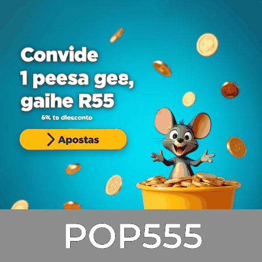 POP555: Plataforma com bônus generosos para jogadores brasileiros